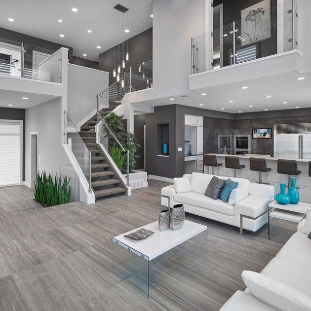 17 fascinating open concept living rooms that will attract your attention